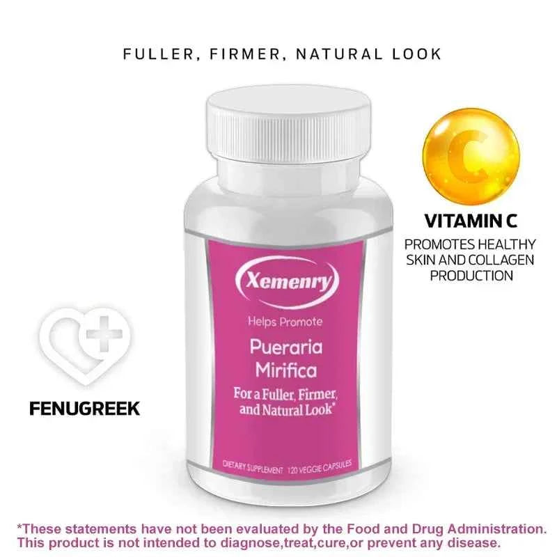 Pueraria Mirifica Capsules Breast Development and Menopause Relief 120 Capsules