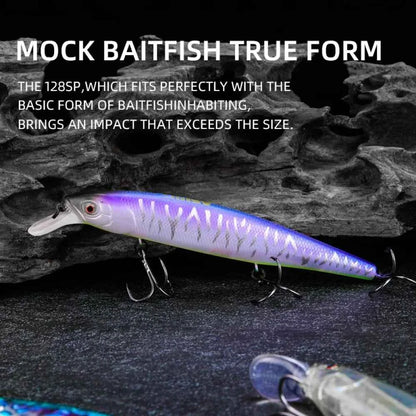 Jackall Magsquad 128SP Suspending Minnow Lure 128mm 23g Flirt Minnow Wobbler