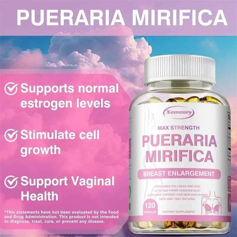 Pueraria Mirifica Breast Support Supplement For Firm Elastic Estrogen Balance