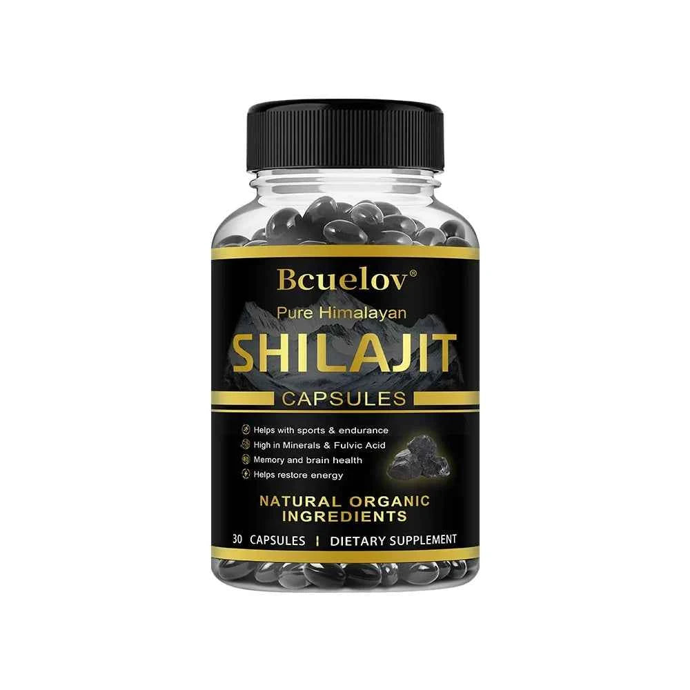 Shilajit Original Capsules High Purity Mineral Supplements With 85 Trace Minerals