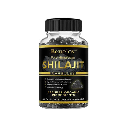Shilajit Original Capsules High Purity Mineral Supplements With 85 Trace Minerals