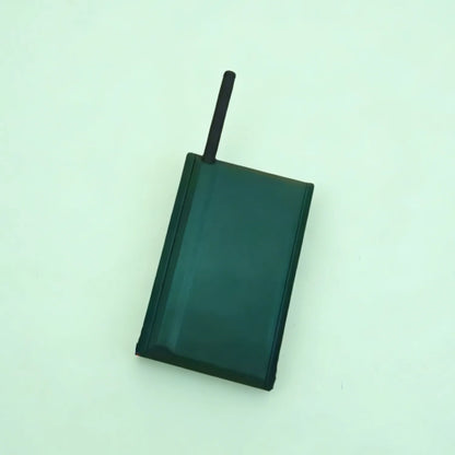 Acrylic Smoking Storage Box With Slide Lid Aluminum Straw Portable Tobacco Case