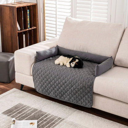 Luxury Pet Cat and Dog Sofa Bed Living Room Calming Folding Mattress Waterproof Cat and Dog Pet Mat All Season Universal Sofa