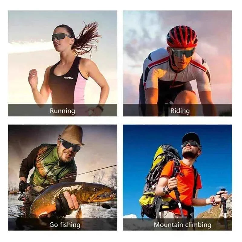 Lenovo YJ006 Cycling Bluetooth Smart Glasses Audio Call Headset Music Sunglasses