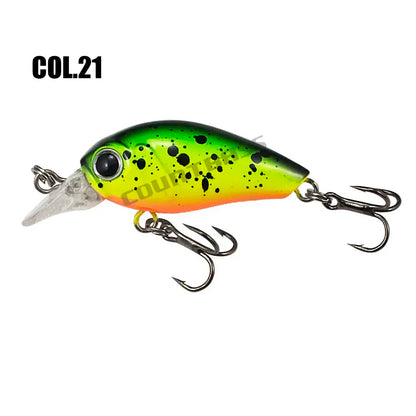 Countbass Wobbler Sinking Crankbait Hard Plastic Fishing Lures 35mm 4.3g