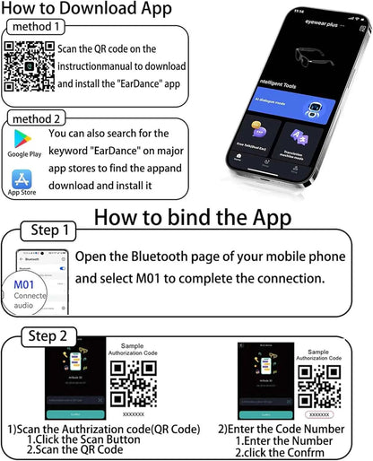 Giinova AI Translation Smart Glasses Real Time 160 Languages Photochromic Lenses