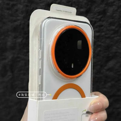 For Honor Magic 8 Pro Case MagSafe Magnetic Transparent Hard Phone Back Cover For Mgaic8 8Pro 5G Slim Shell Bumper