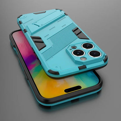 Armor Shockproof Protective Magnetic Holder Case For iPhone 16 Pro Max 15 14 12 13 11 Pro Max 15 14 16 Plus 13 12 Mini Cover