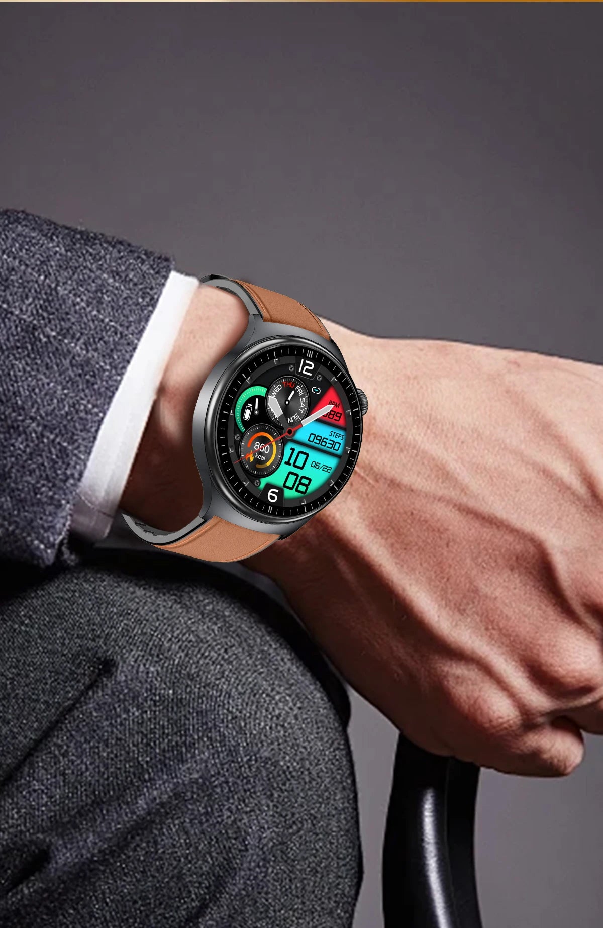 2026 New upgrade Health Check Smart Watch ECG Blood Lipid Uric Acid Body Fat BP Sport Waterproof HD Call Smart Watch Man Women