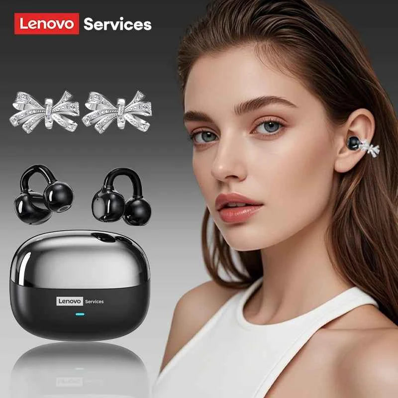Lenovo LE302 OWS Ear Clip Wireless Earphones Low Latency Bluetooth Headphones