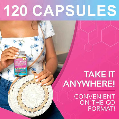 14 In 1 Collagen Capsules Biotin Keratin For Skin Hair Nails Anti Aging