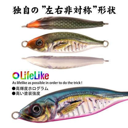 HappyJack Metal Jig 7G 10G 15G 20G 30G Slow Jig Sea Fishing Lure For Trout
