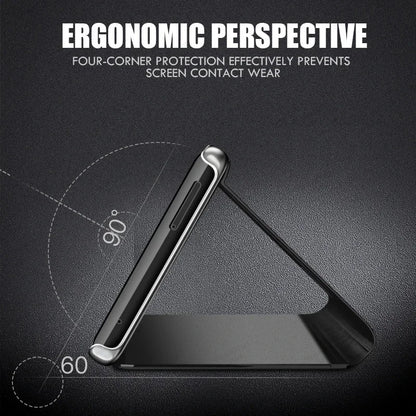 Mirror Flip Cases For Samsung Galaxy S25 EDGE S24 S23 S22 S21 S20 Ultra Plus Case For Samsung S24 S23 S21 FE Note 20 Ultra Cover