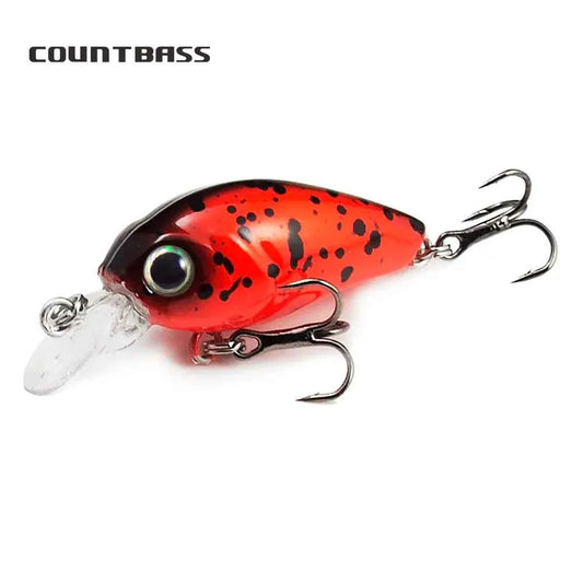 Countbass Wobbler Sinking Crankbait Hard Plastic Fishing Lures 35mm 4.3g