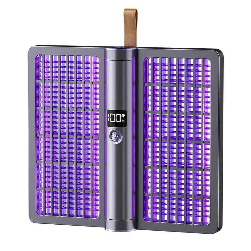 Upgraded 3000V Mosquito Swatter with Charging 4 in 1 Electric USB Rechargeable Mosquito Swatter Mosquito Killer Lamp