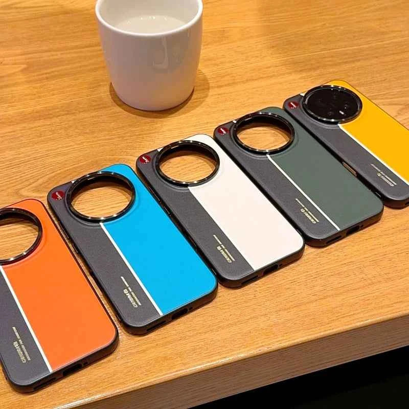 For Honor Magic 8 and Magic 8 Pro phone cases, featuring a two-tone design, a comfortable feel, and fluorescent lines.