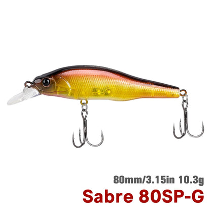 Tsurinoya Sabre 80SP Suspending Jerkbait 80mm Bass Pike Lure