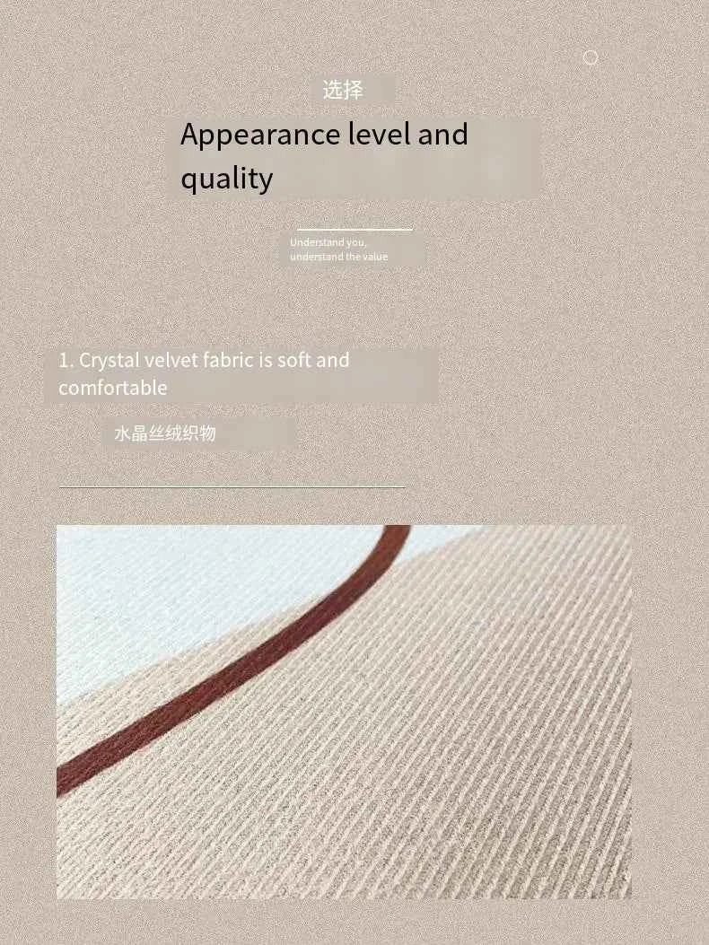 VIKAMA Bedroom Study Floor MAT Geometric Crystal Velvet Carpet Living Room Three-Dimensional Diamond Grid Paving Large Carpet
