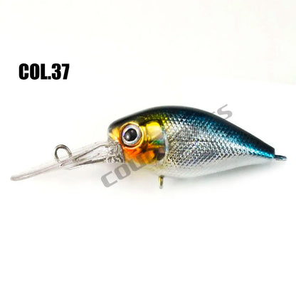 Countbass Floating Crankbait 37mm ABS Plastic Bass Lure