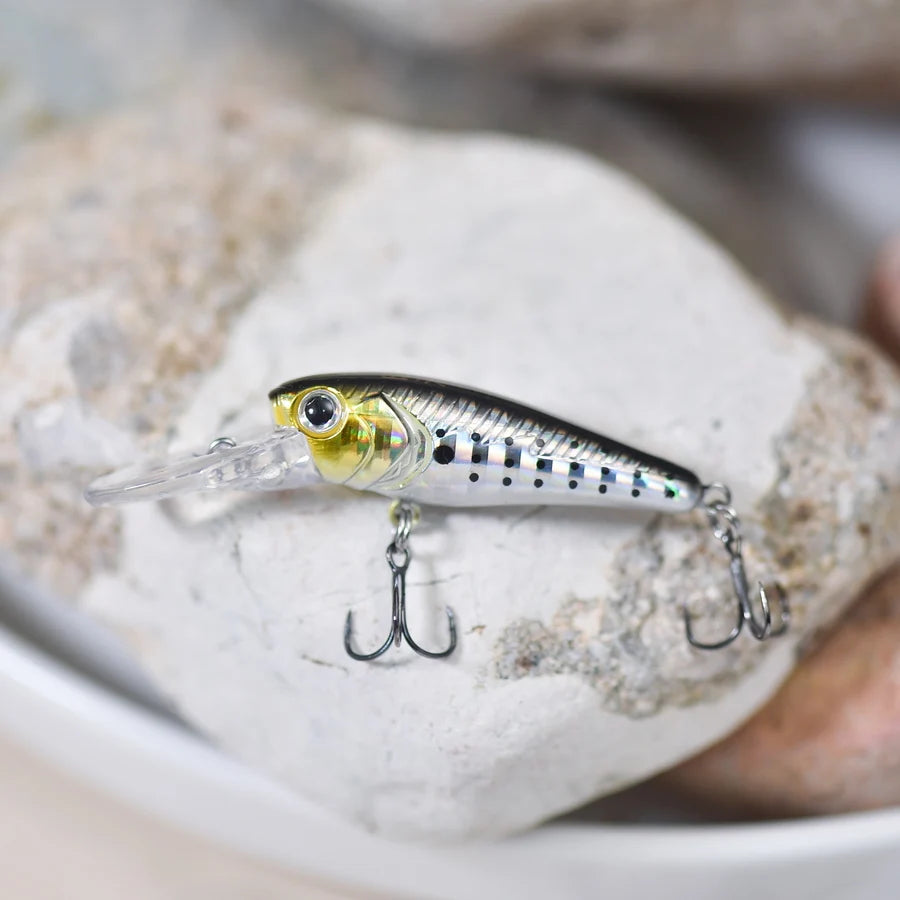 Floating Minnow Lure 40mm 3g Carp Perch Crankbait Wobblers Fishing Tackle
