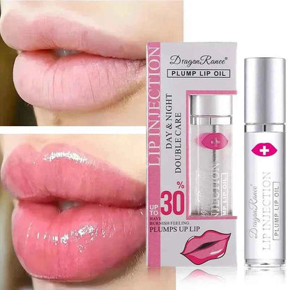 Instant Lip Plumper Oil And Gloss Serum For Volumizing Anti Wrinkle Lip Care