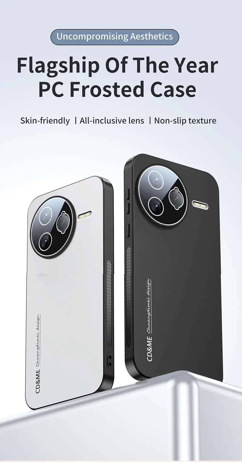 Luxury Shockproof AG Matte Case For XIAOMI POCO F7 Ultra F7 Pro Magnetic PC Frosted 360 Degree Bracket Stand Protective Cover