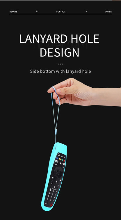 Soft Silicone Remote Control Case For LG Smart TV Magic AN-MR650A600 20GA 19BA Replacement Accessories
