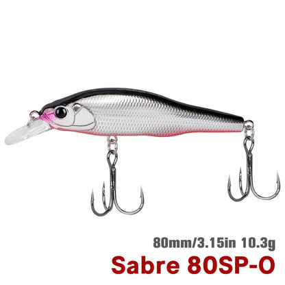 Tsurinoya Sabre 80SP Suspending Jerkbait 80mm Bass Pike Lure