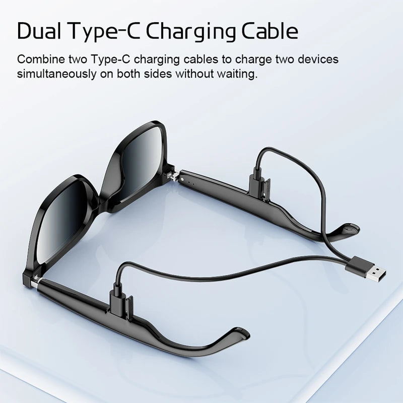 Lenovo Smart Glasses Wireless Bluetooth 5.4 Multifunctional Voice Assistant Music Player Sports Glasses Gift For Friends 2026