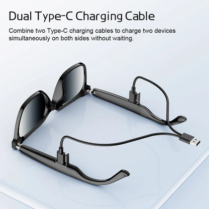 Lenovo Smart Glasses Wireless Bluetooth 5.4 Multifunctional Voice Assistant Music Player Sports Glasses Gift For Friends 2026