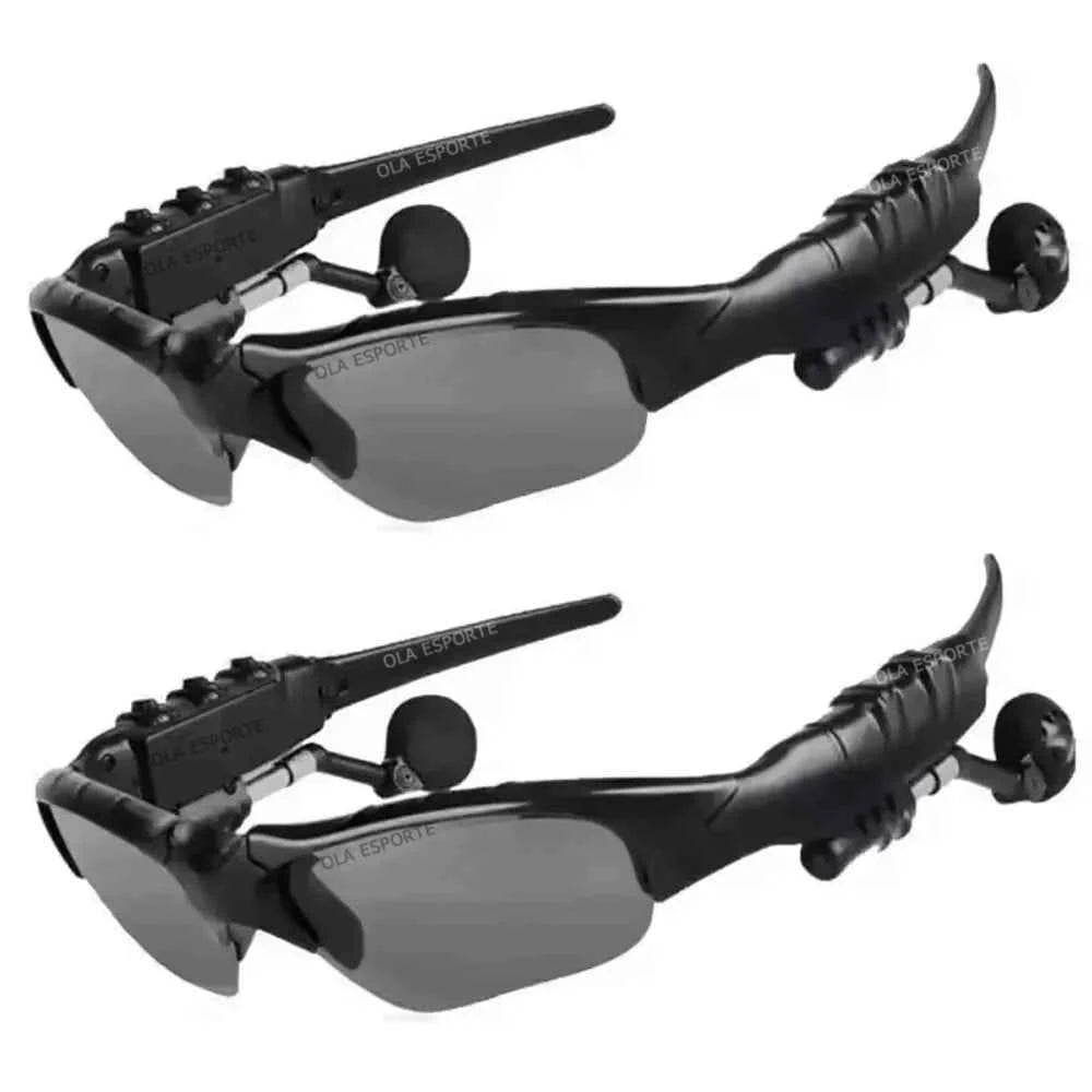 Bluetooth Smart Glasses Headset With Mic For Driving And Sports Noise Reduction