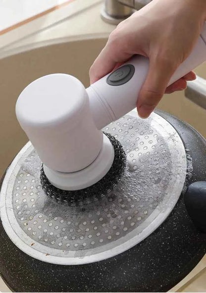 Household Cordless Spin Scrubber Multipurpose Cleaning Brush  Kitchen Gadgets Hair Brushes Bathroom Broom Toilet Electric Mops