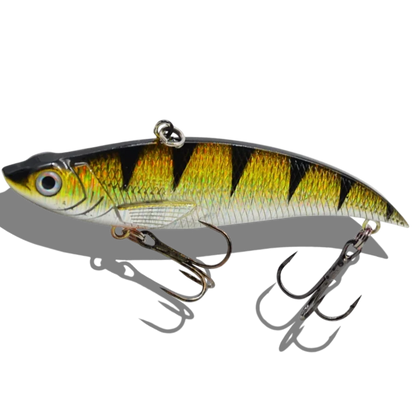 Tsuyoki Ice Fishing Lure 90mm 18g Sinking Vib Lures Wobblers Rattlin Vika 90S