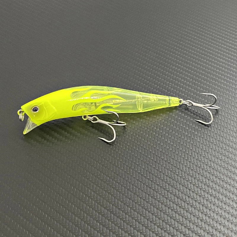 Saltwater Shallow Diving Lure Morethan Crosswake 111F 18g For Sea Bass Mackerel