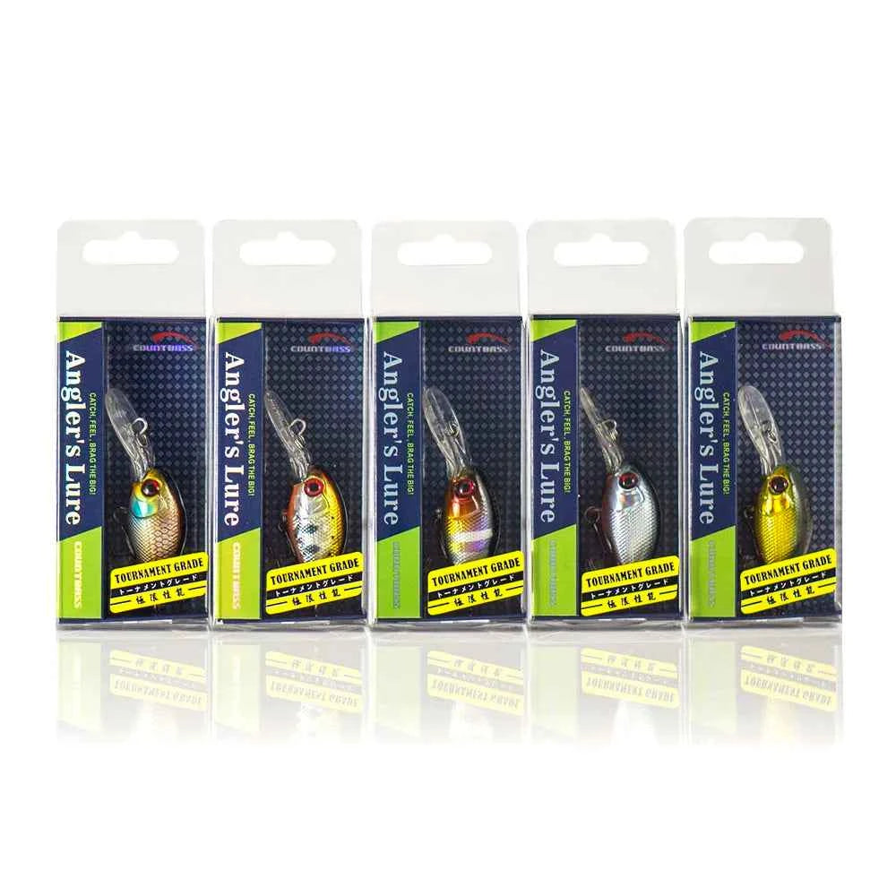 Countbass Floating Crankbait 37mm ABS Plastic Bass Lure