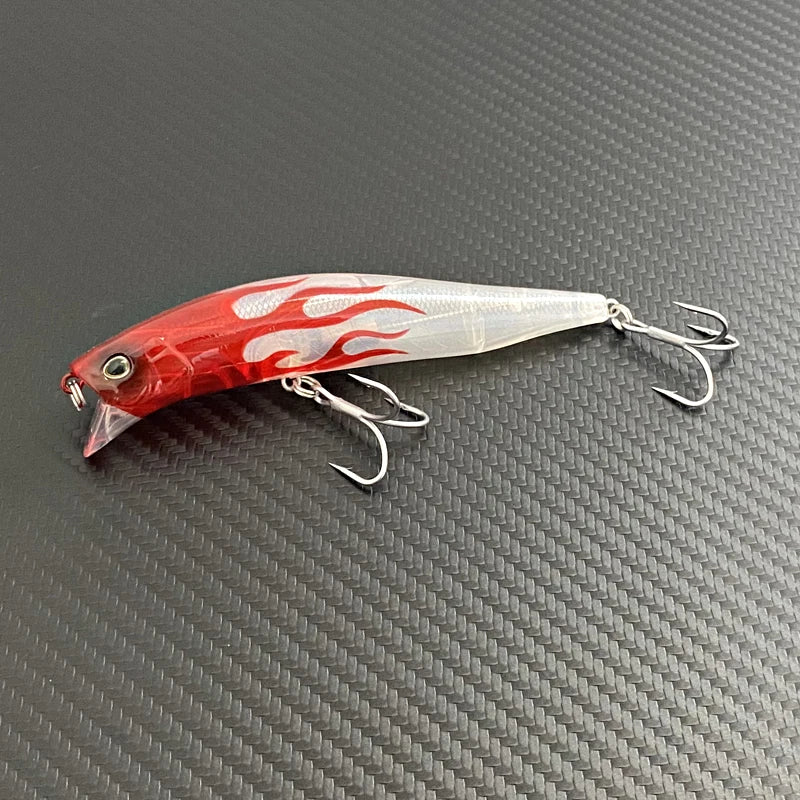 Saltwater Shallow Diving Lure Morethan Crosswake 111F 18g For Sea Bass Mackerel