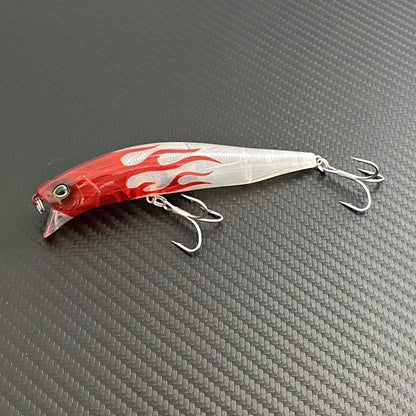 Saltwater Shallow Diving Lure Morethan Crosswake 111F 18g For Sea Bass Mackerel