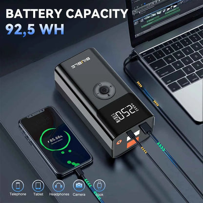 4 In 1 8000A Car Jump Starter 150PSI Air Pump Car Battery Booster Engine Starting Device Tire Air Compressor Power Bank