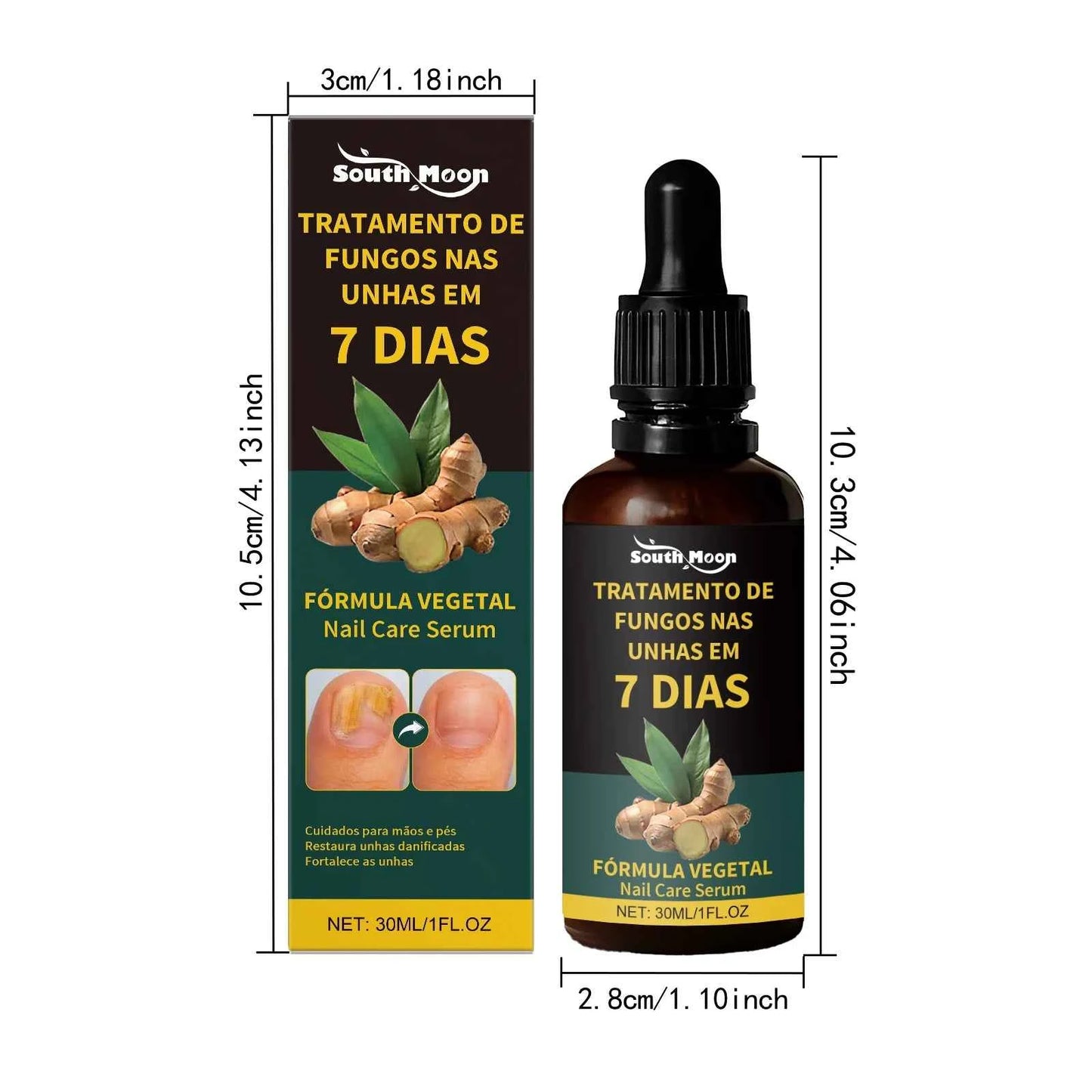 Fungal Nail Renewal Serum Anti Infection Onychomycosis Care For Discolored Nails