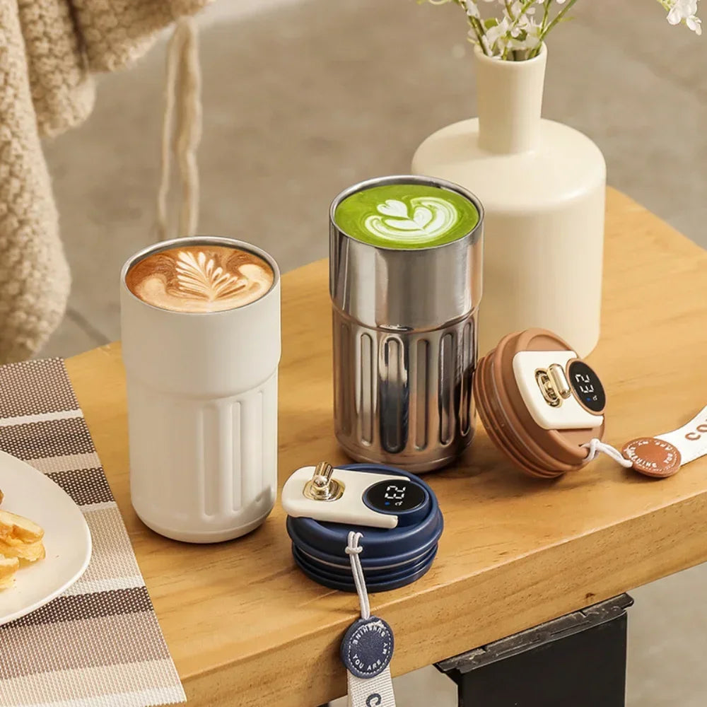 Termos Display Tumbler Steel Water Bottle Thermos Vacuum Flasks & Thermoses 316 Stainless 450ml Flask Original Thermoses