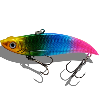 Tsuyoki Ice Fishing Lure 90mm 18g Sinking Vib Lures Wobblers Rattlin Vika 90S