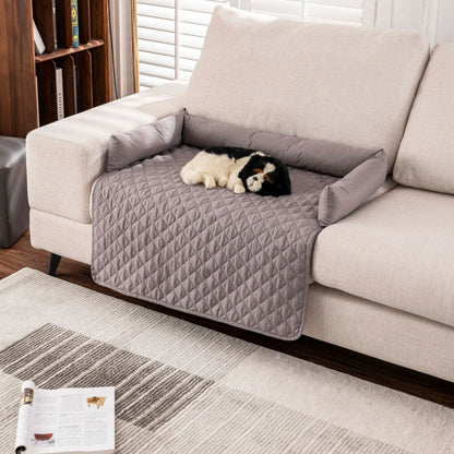 Luxury Pet Cat and Dog Sofa Bed Living Room Calming Folding Mattress Waterproof Cat and Dog Pet Mat All Season Universal Sofa