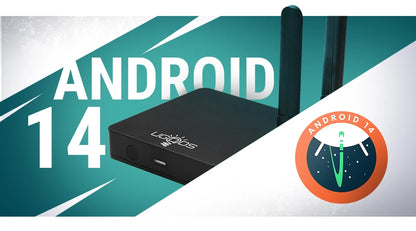 Ugoos AM9 PRO LPDDR5 4GB 64GB Smart TV Box  Android 14 Amlogic S905x5-J Wifi BT5.3 1000M 4K HDR Media Player Dolby Vision