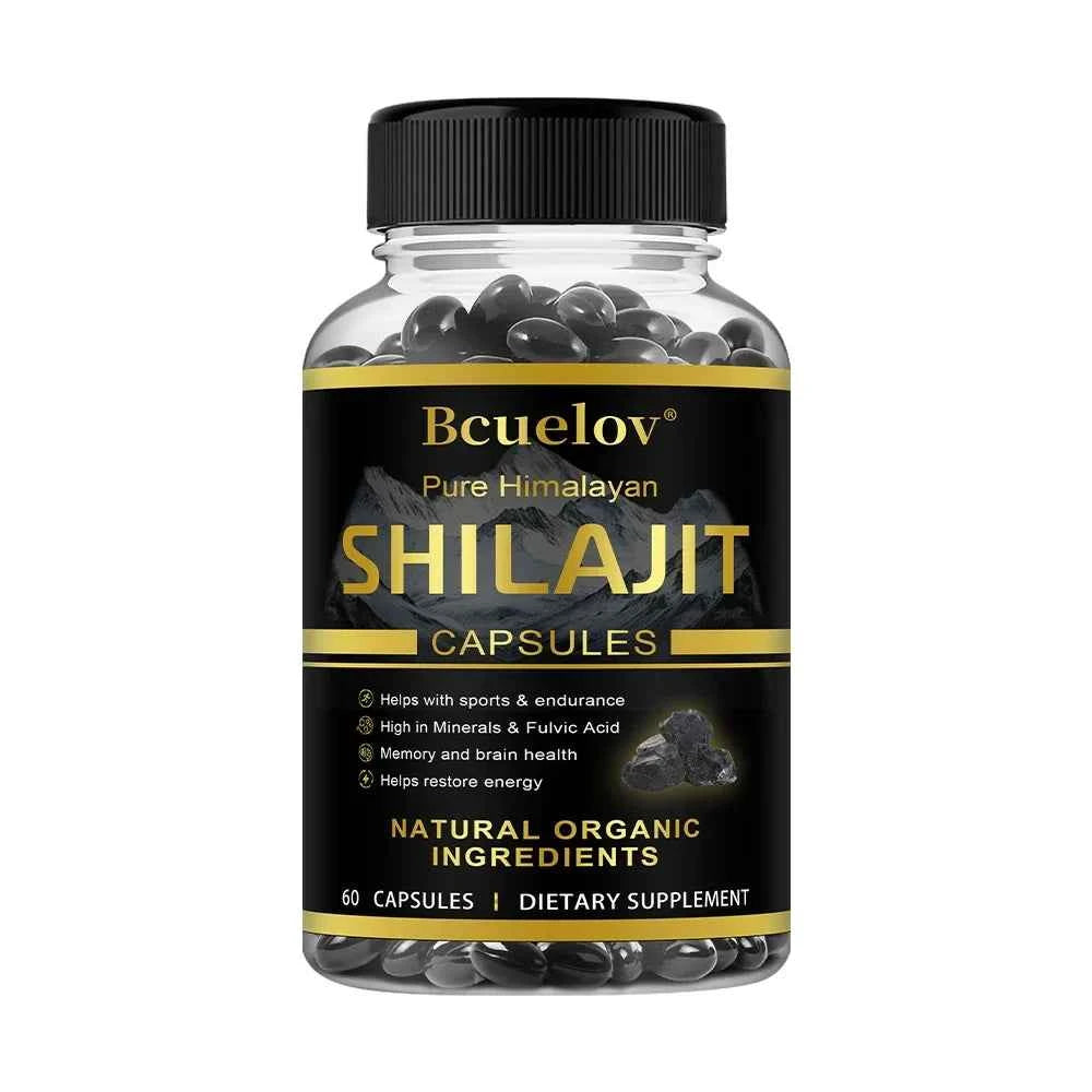 Shilajit Original Capsules High Purity Mineral Supplements With 85 Trace Minerals