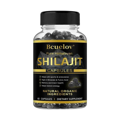 Shilajit Original Capsules High Purity Mineral Supplements With 85 Trace Minerals