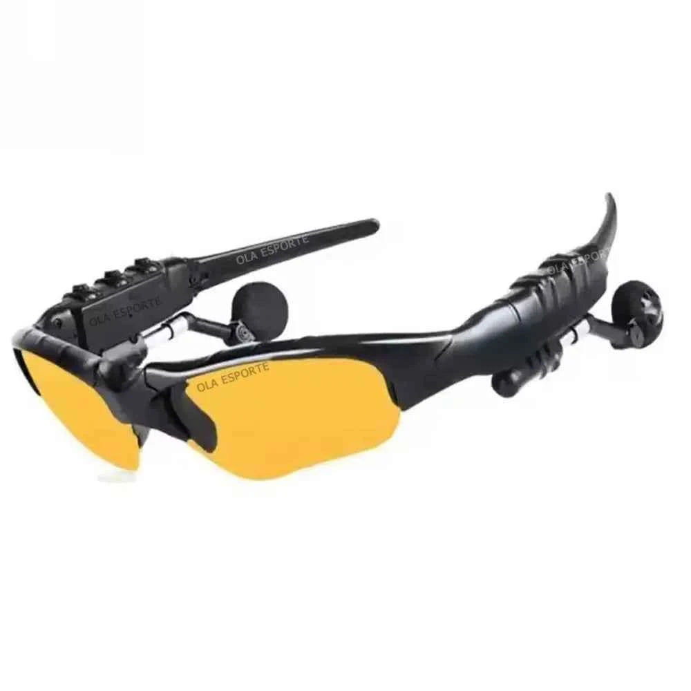 Wireless Earphones Headset With Mic Glasses Sunglasses Driving Noise Reduction