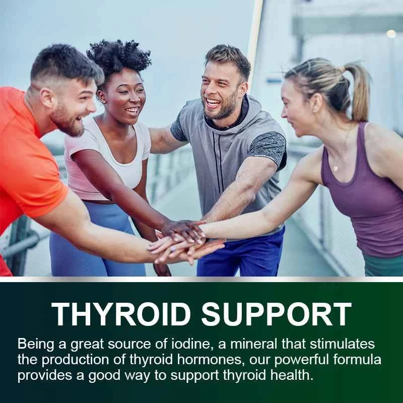 Beworths Organic Sea Moss Pills 120 Count For Immune Support And Thyroid Health