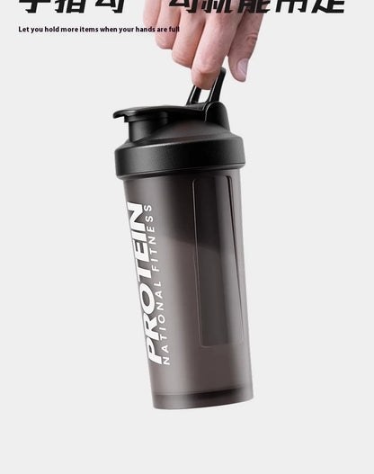 Gianxi Shaking Cup Fitness Sports Water Cup Protein Powder Shaking Cup Milk Shake Brewing Mixing Cup Male Female Cup