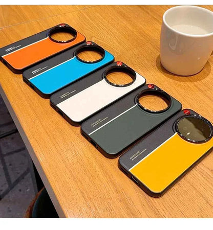 For Honor Magic 8 and Magic 8 Pro phone cases, featuring a two-tone design, a comfortable feel, and fluorescent lines.