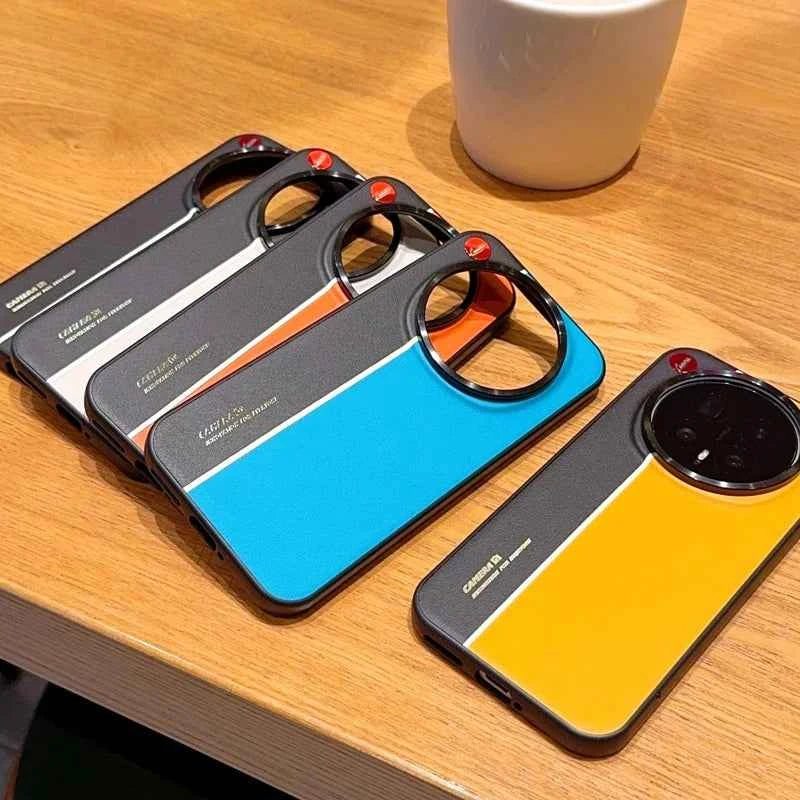For Honor Magic 8 and Magic 8 Pro phone cases, featuring a two-tone design, a comfortable feel, and fluorescent lines.